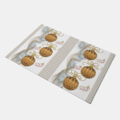 Kerstdeur Mat, prettige kerst Deurmat (Schuin)