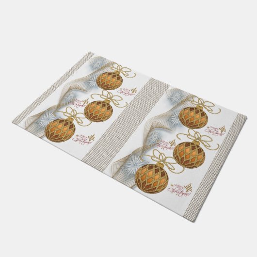 Kerstdeur Mat, prettige kerst Deurmat (Schuin)