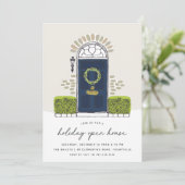 Kerstdeur voor de marine | Holiday Open House Kaart (Staand voorkant)