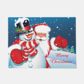 kerstdeuren deurmat (Voorkant)