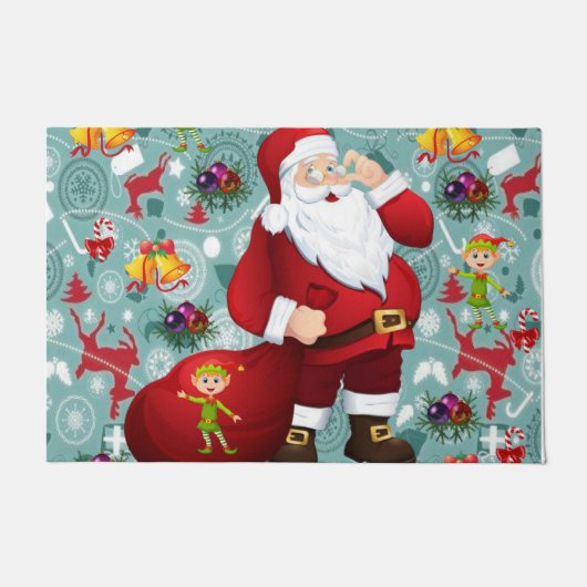 Kerstdeurmat, Sinterklaas Deurmat (Voorkant)