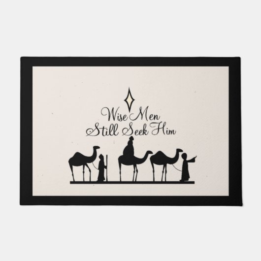 kerstdeurmat van de opening van de deur deurmat (Voorkant)