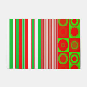 kerstdeuromte deurmat