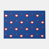 kerstdeuromte deurmat (Voorkant)