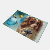 kerstdeuromte deurmat (Schuin)