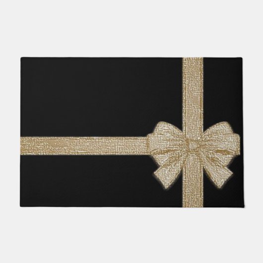 kerstdeuromte deurmat (Voorkant)