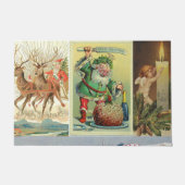 kerstdeuromte,  deurmat (Voorkant)