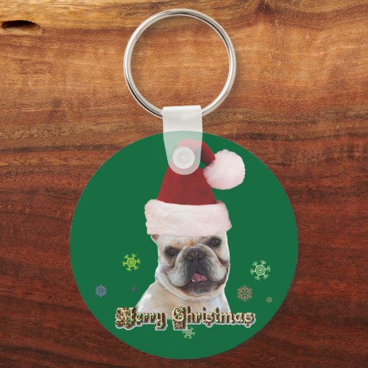 kerstdfranse sleutelhanger (Voorkant)