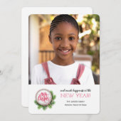 Kerstdienst Foto Kerstkaart (Voorkant / Achterkant)