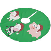 kerstdieren kerstboom rok (Gekanteld)