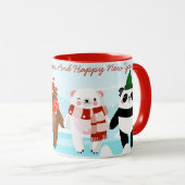 Kerstdieren Mok (Voorkant rechts)