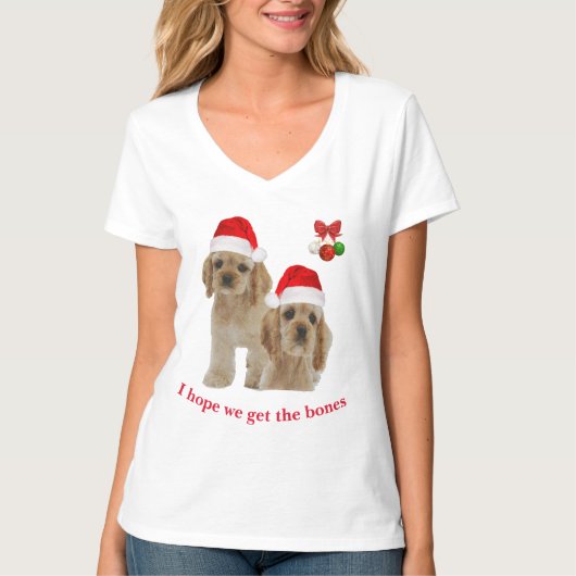 Kerstdieren T-shirt (Voorkant)