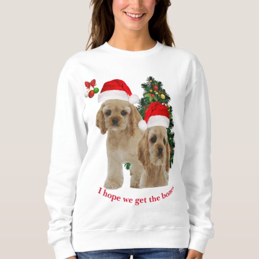 Kerstdieren Trui (Voorkant)