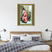 Kerstdiner verpakt Canvas (Insitu (Slaapkamer))