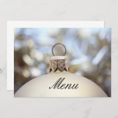 Kerstdinermenu Menu (Voorkant / Achterkant)