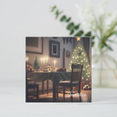 kerstdiners save the date (Staand voorkant)