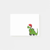 Kerstdinosaur Post-it® Notes (Voorkant)