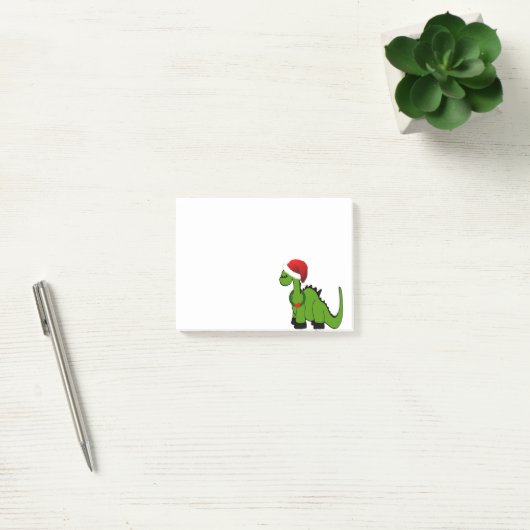 Kerstdinosaur Post-it® Notes (Kantoor)