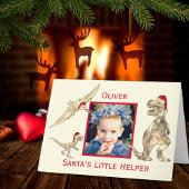 kerstdinosaurussen T Rex Pterodactyl Velociraptor Kaart