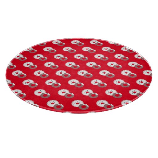 kerstdonuts Sprinkles Bakery Snijplank (Hoek)