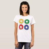 kerstdonuts T-Shirt (Voorkant volledig)
