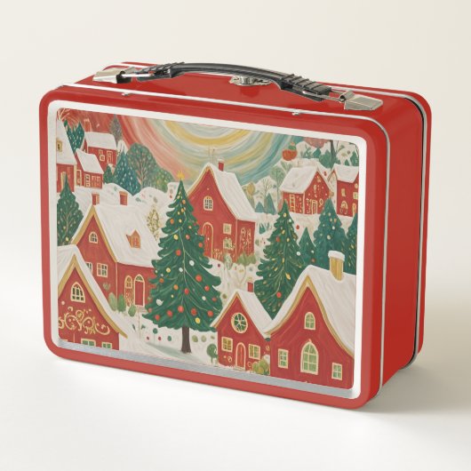 kerstdorp (Achterkant)