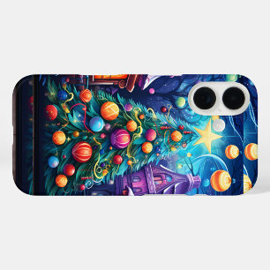 kerstdorp iPhone 16 hoesje