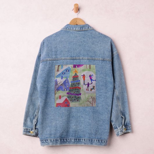 kerstdorp denim jacket (Hangar)