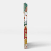 kerstdorp iPhone hoesje (Linkerkant)