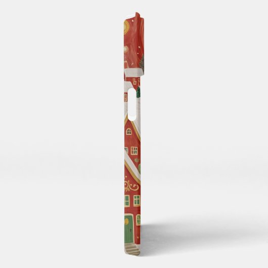 kerstdorp iPhone hoesje (Rechterkant)