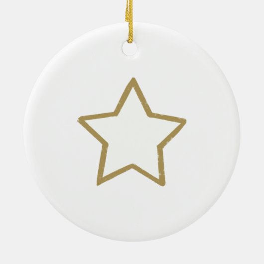 kerstdorp keramisch ornament (Achterkant)