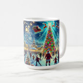 kerstdorp koffiemok (Voorkant rechts)