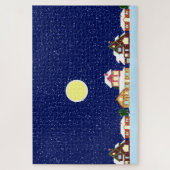 kerstdorp legpuzzel (Verticaal)