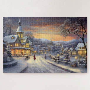 kerstdorp legpuzzel