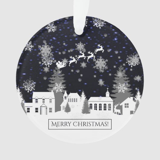 Kerstdorp Ornament (voorkant)