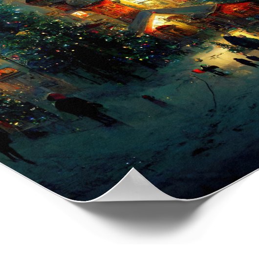 kerstdorp poster (Hoek)