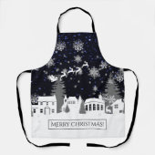 Kerstdorp Schort (Voorkant)