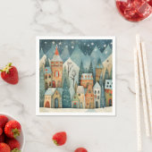 kerstdorp servet (Insitu)