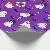 kerstdrank cadeaupapier (Hoek)