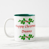 Kerstdromen Cat Nap Mok (Links)