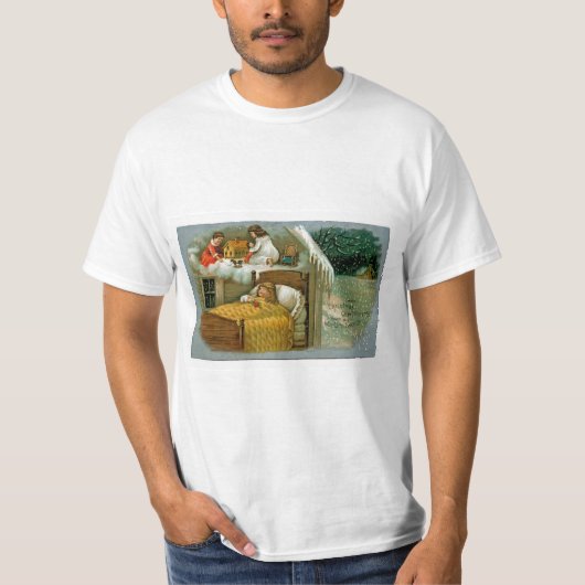 kerstdromen t-shirt (Voorkant)