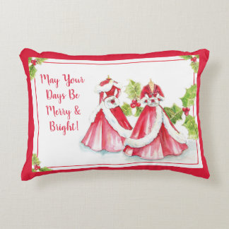 Kerstdromen van Heather French Henry Accent Kussen