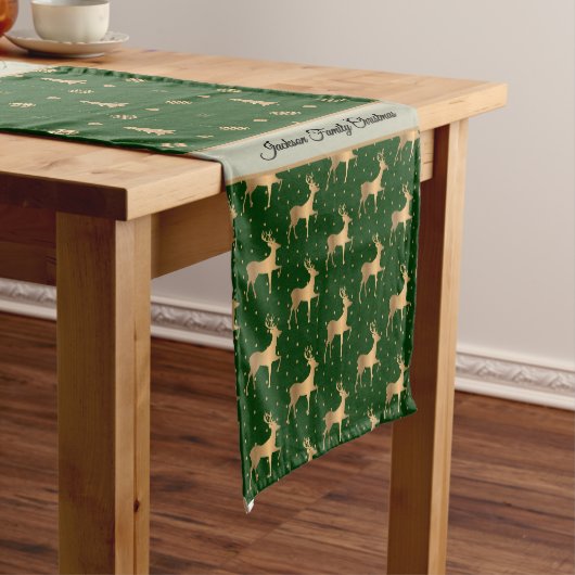 Kerstdruk Medium Tafelloper (Voorbeeld)