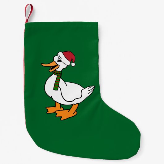 Kerstduck Stocking Kleine Kerstsok (Voorkant)
