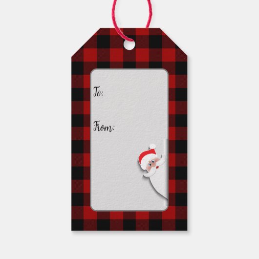 Kerstduitenbier in licht cadeaulabel (Achterkant)