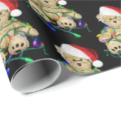 Kerstduitenbier in licht cadeaupapier (Rol Hoek)