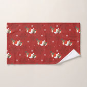 KerstDuits herderpatroon Bad Handdoek (Handdoek)