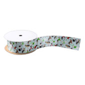 KerstDuits Shepherd Satin Ribbon Lint (Spoel)
