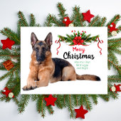 KerstDuits Wenskaart Shepherd Feestdagenkaart