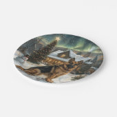 KerstDuitse Shepherd Dog Papieren Bordje (Gekanteld)